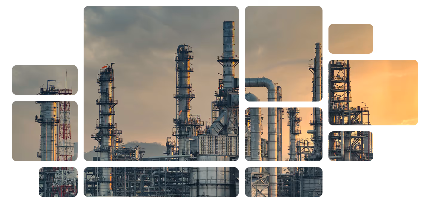 A beautiful photo of a smart manufacturing site