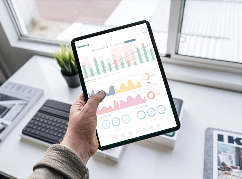 A modern device running Industry 4.0 Digital Manufacturing Solution
